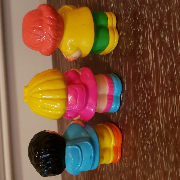 💖HOST PICK💖 Vintage! Three 1998  Shelcore Little People Rare! - Picture 2 of 7